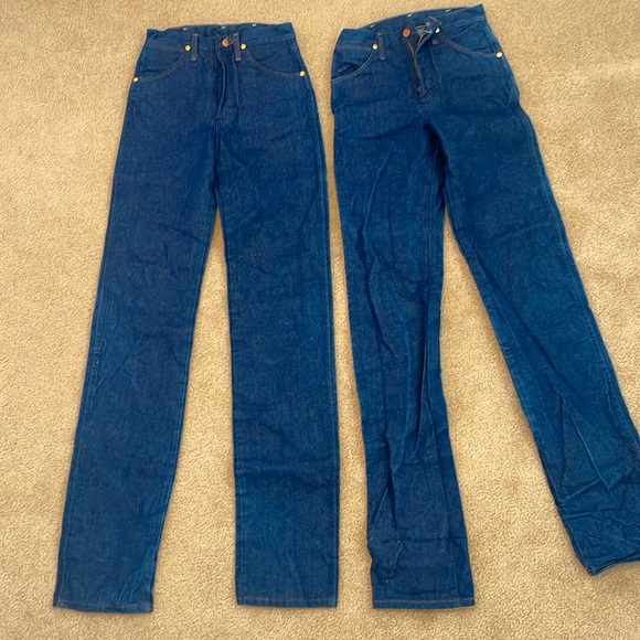 cowboy cut wrangler jeans - Picture 2 of 3